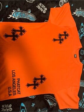 Los Angeles Kids Orange Short-Sleeve Graphic Tee